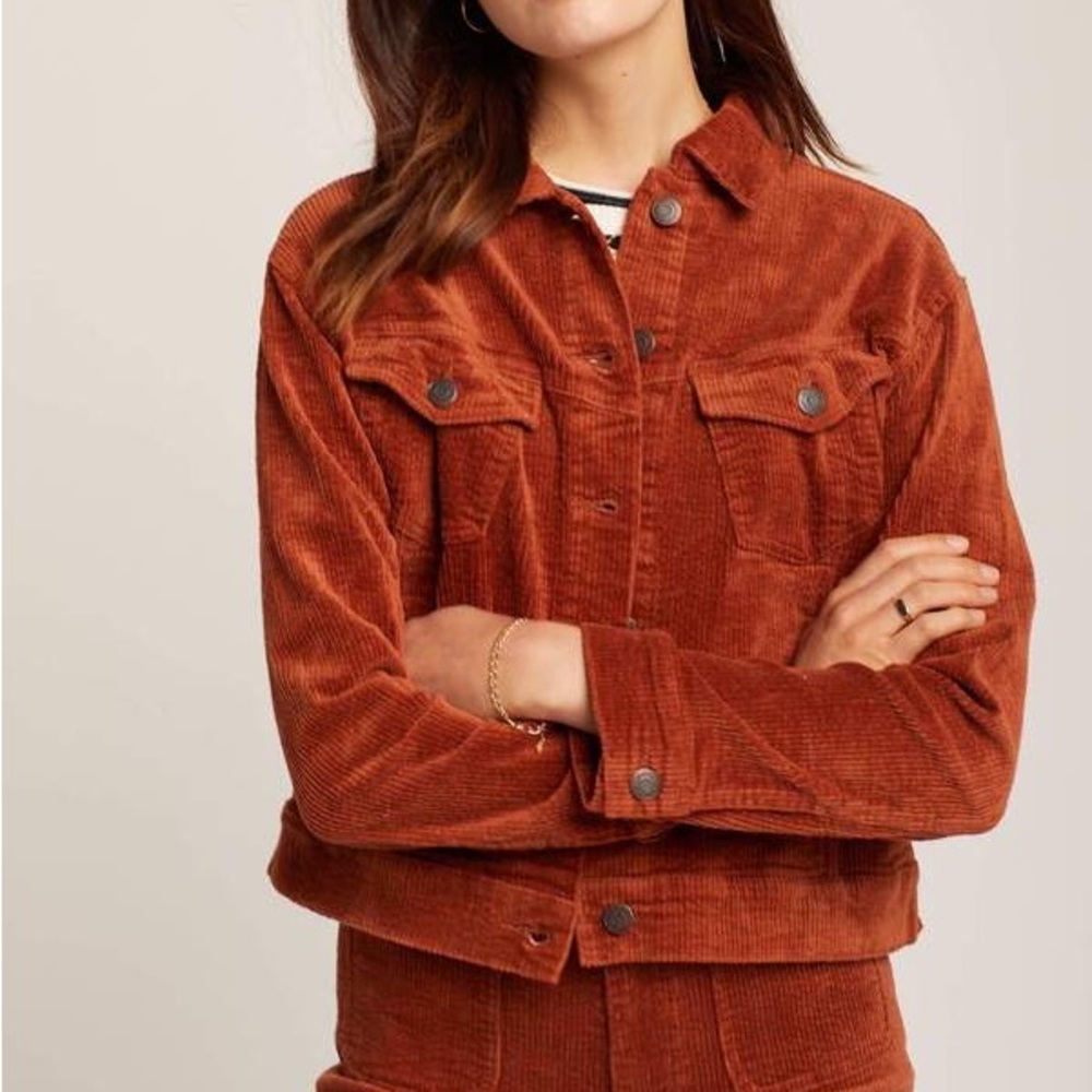 Rhythym Edinburgh Jacket - Rust - image 2